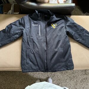 polyester penguins jacket